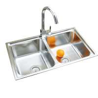 Two Bowl Sink Stainless Steel Kitchen Sink