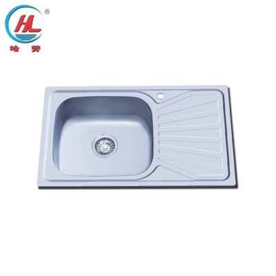 Low Price Restaurant Kitchen Rectangle 304 Stainless Steel Rose Gold Kitchen Sink